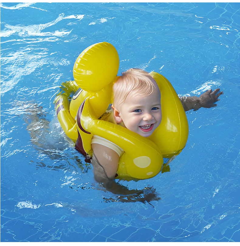 Bee Floating Pool Chair Butterfly Pool Float Seat Dog Pool Float Bed Swimming Rings For Adults Inflatable Water Hammock