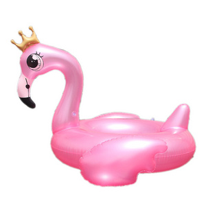 2024 Factory New Kids Baby Float Sea Pool Floating Swimming Ring Beer-Pong Gold Flamingo Rose Pink Inflatable Adult Pool Floats