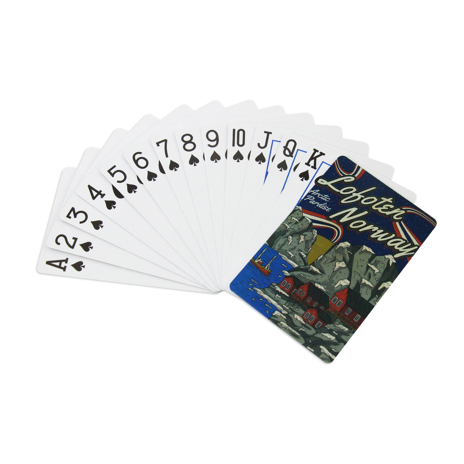 Professional Factory custom printing educational eco playing cards in bulk