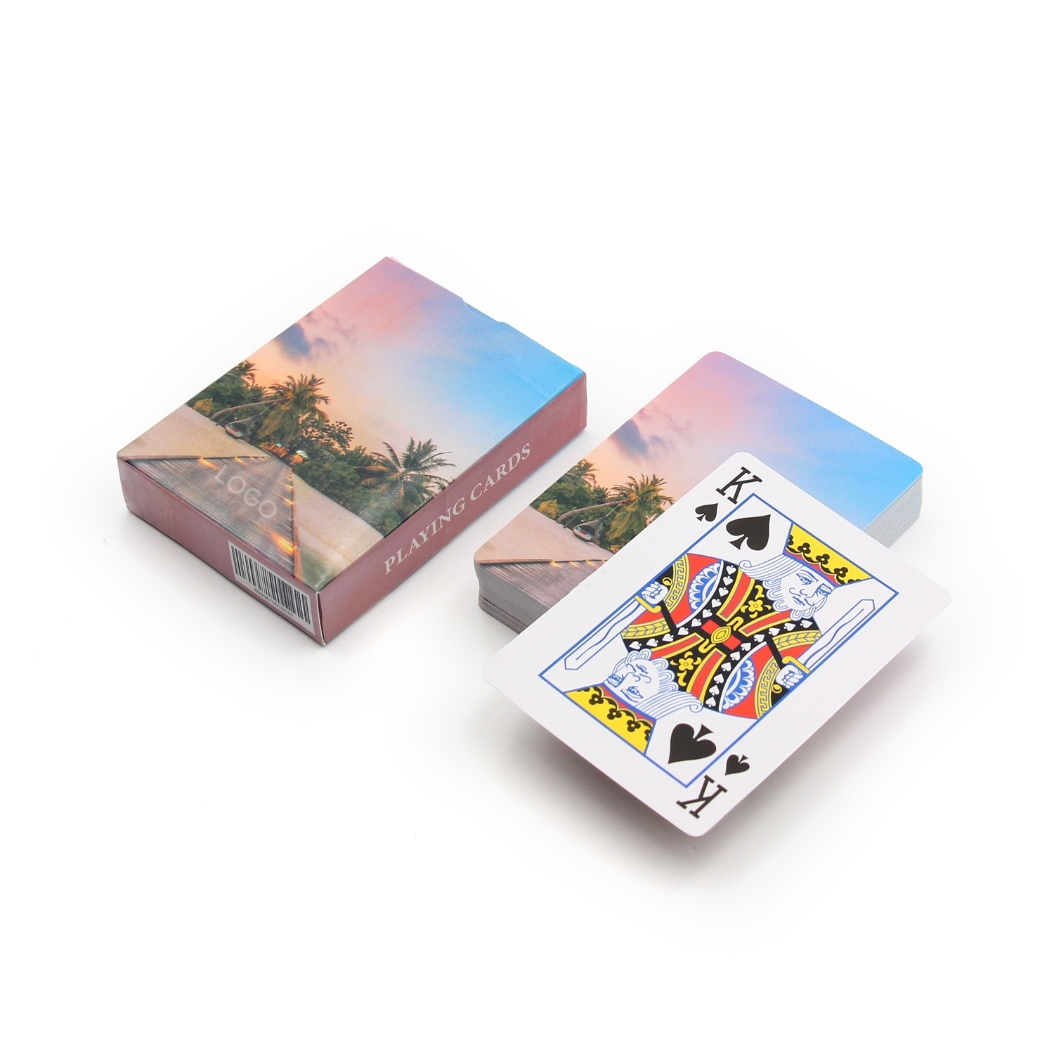 2024 hot sales 58*88mm high Quality Custom Printed oem large luxury poker playing cards