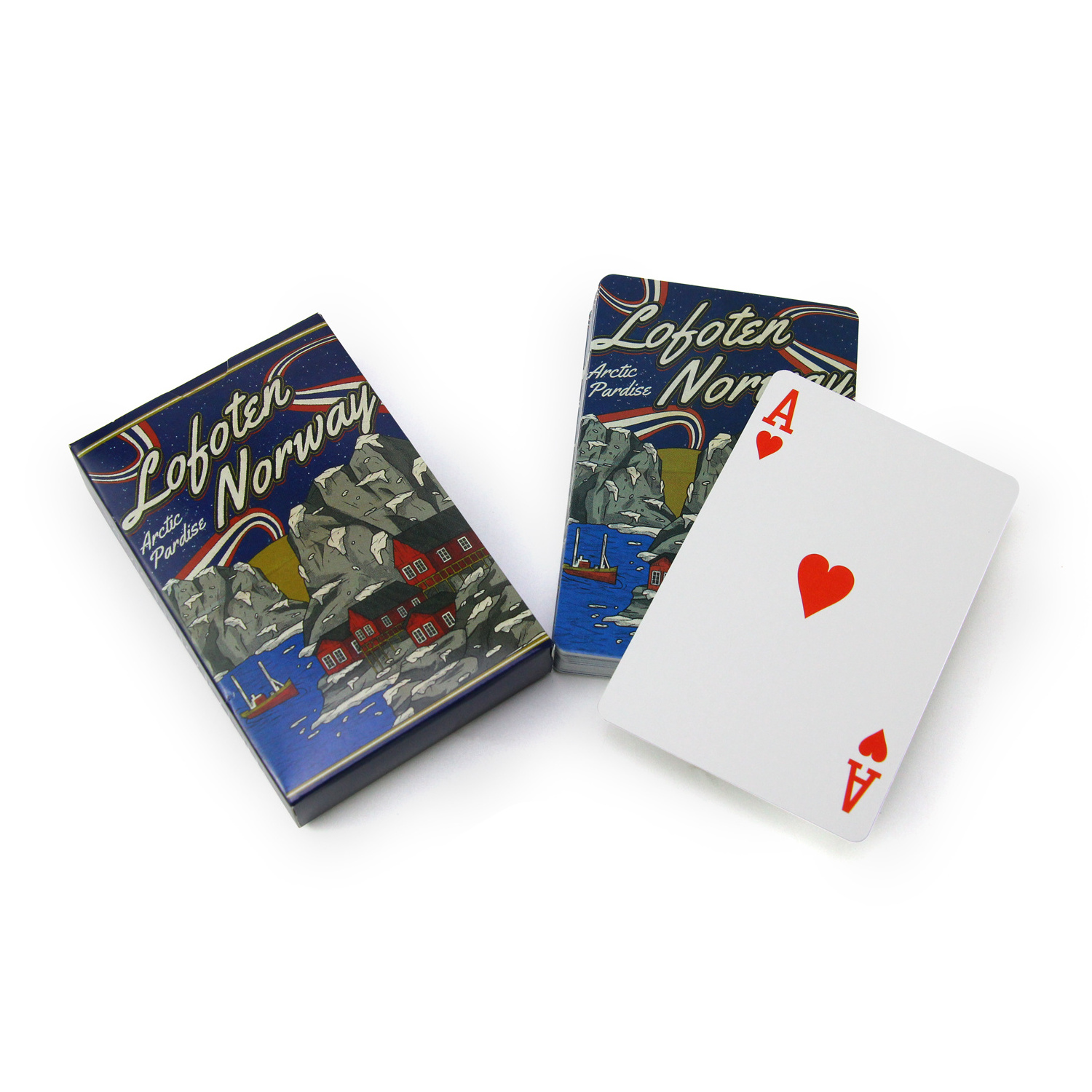 High quality manufacturers custom printing large size deck of playing cards