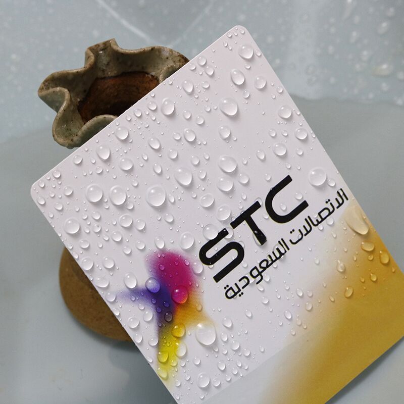 Distribution Saudi Arabia Plastic Playing Cards Stc Airline Waterproof Poker Cards Baloot