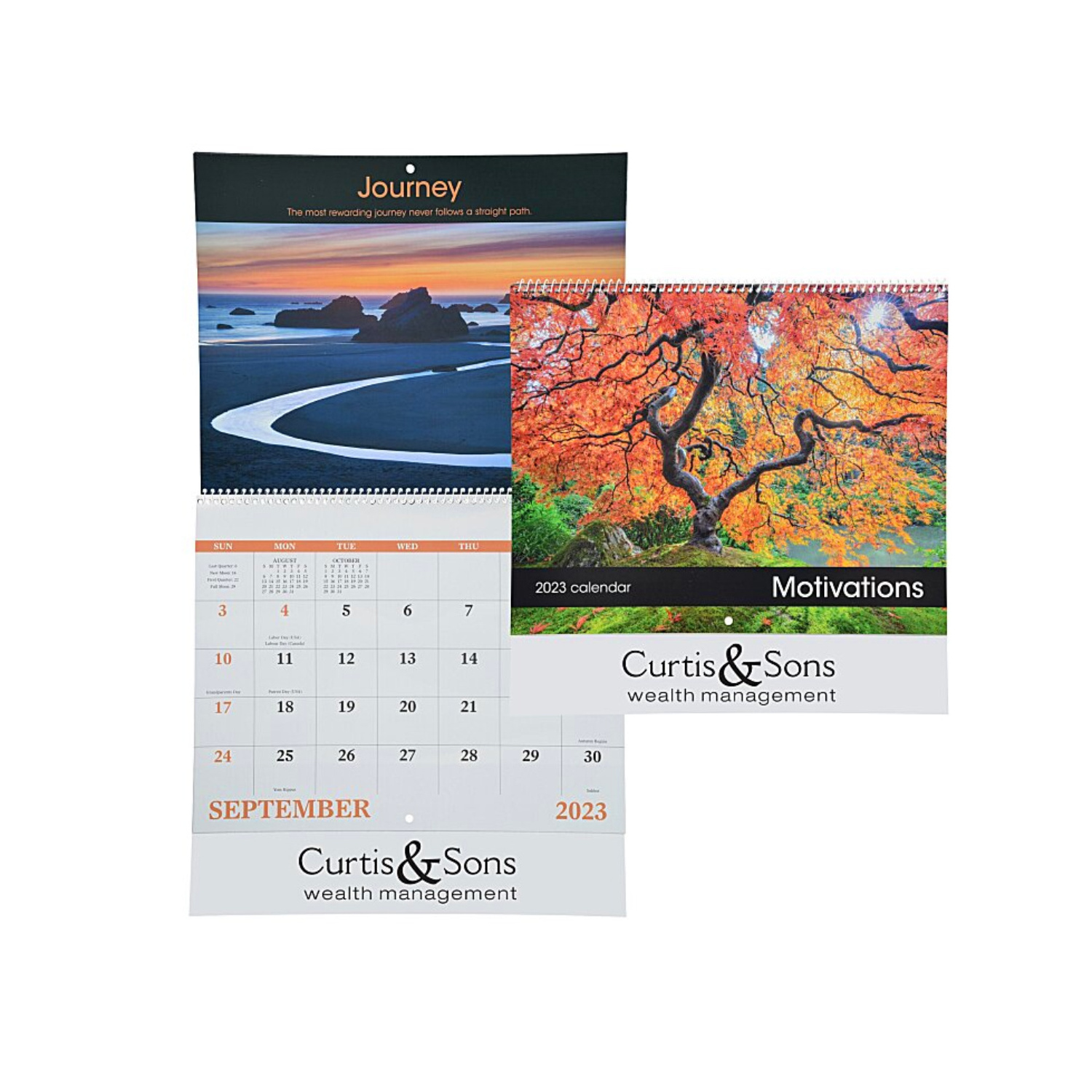 Digital printing 3d spiral wall calendar 2023 australia wall calendar table calendar