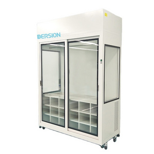 Cleanroom Garment Cabinet Laminar Flow Garment Cabinet Clean Cloth Cabinet with Vertical Laminar Flow HEPA FFU