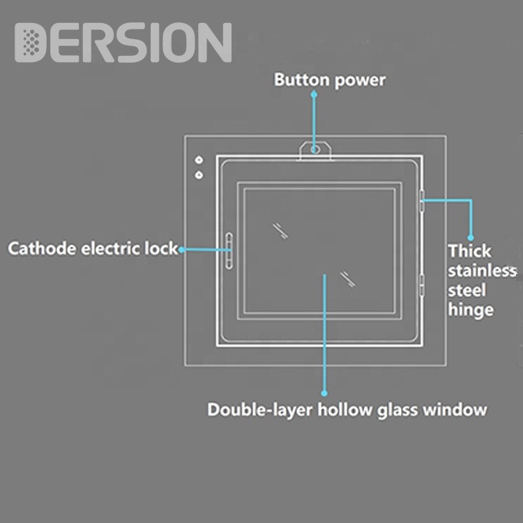 Dersion High-effciency Clean to Maintain Aseptic Transfer of Small Objects  Pass Box