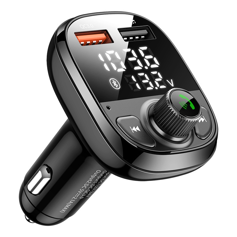 2022 Portable Car Modulator Pure Highway In Car Digital Radio Fm Transmitter Charger with Fm Transmitter