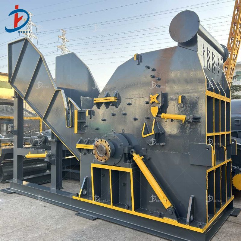 scrap metal recycle crusher used steel shredder aluminum hammer crusher hydraulic shredder