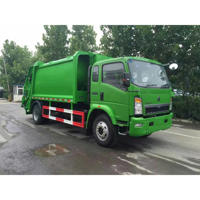 Sinotruk HOWO 4X2 Light Truck Garbage Compactor Waster Compression Garbage Truck