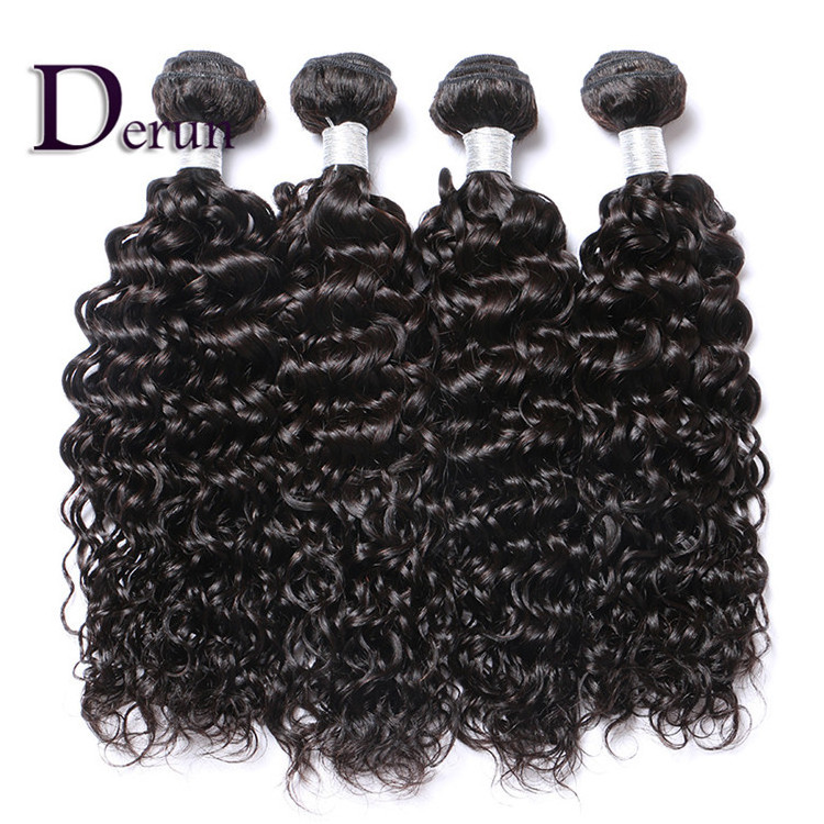 100% Peruvian deep curl human hair dropshipping 4pc lot virgin Human hair sale