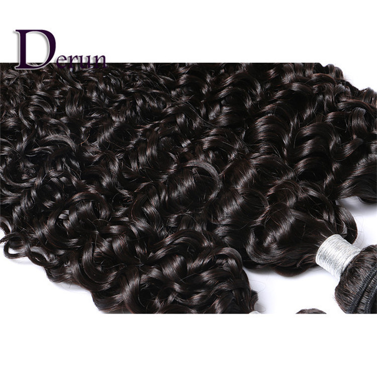 100% Peruvian deep curl human hair dropshipping 4pc lot virgin Human hair sale