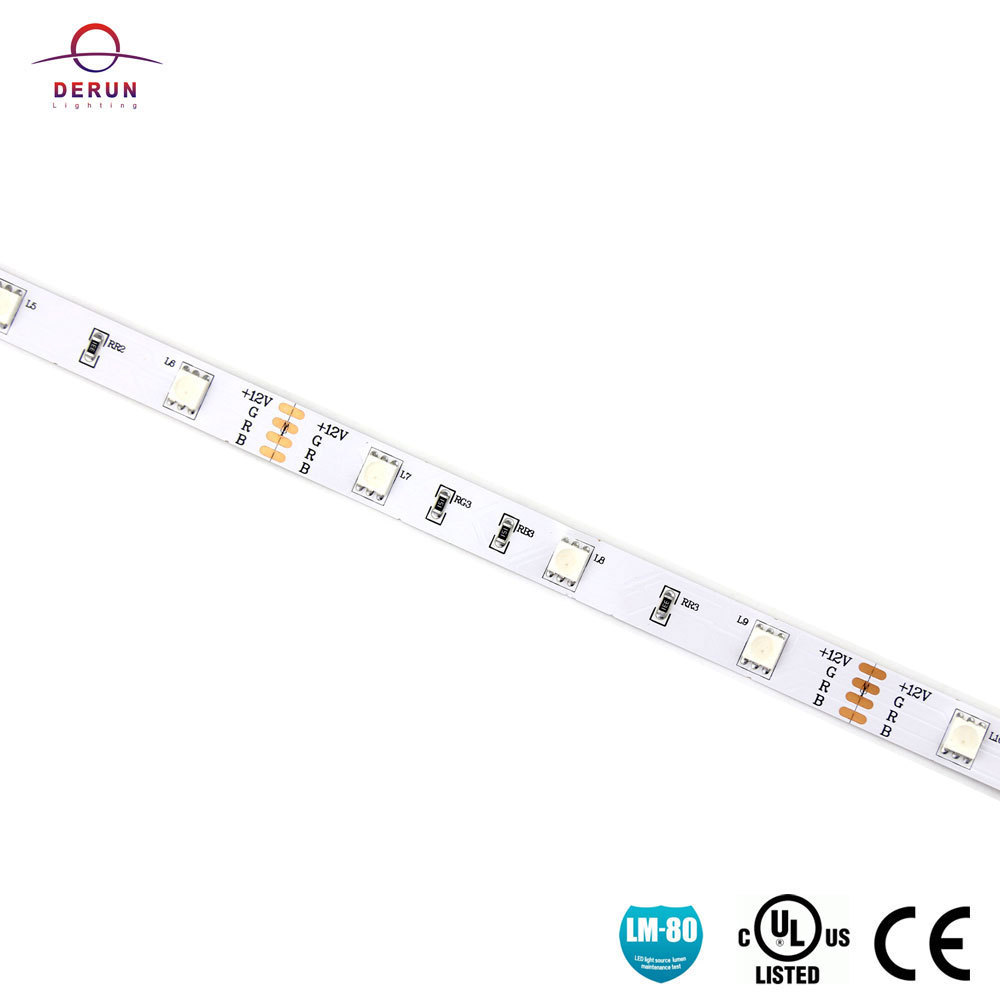 Special offers 5050 30LEDs/M RGB Multi Color 5M/Roll 12V LED Strip Light for Ceiling Bar Counter Cabinet Lighting Decoration