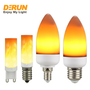 Candle Holiday Dynamic Artificial Fire Lights for Decorative Christmas LED Flame Effect Bulb with CE RoHS, LED-FLAME