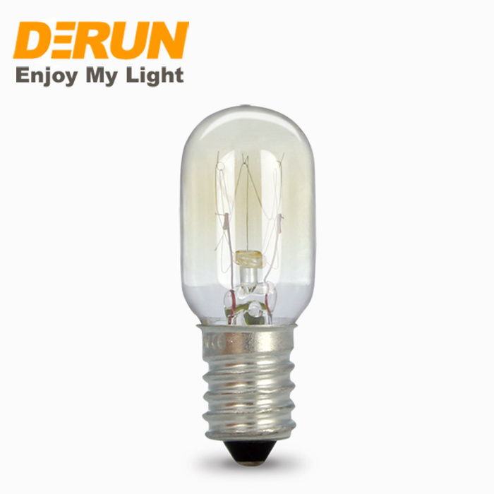 T20 15W 25W clear E14 BA15D 24V 220V 110V Tubular indicator bulb mini salt lamp light bulbs , INC-MINI-E14