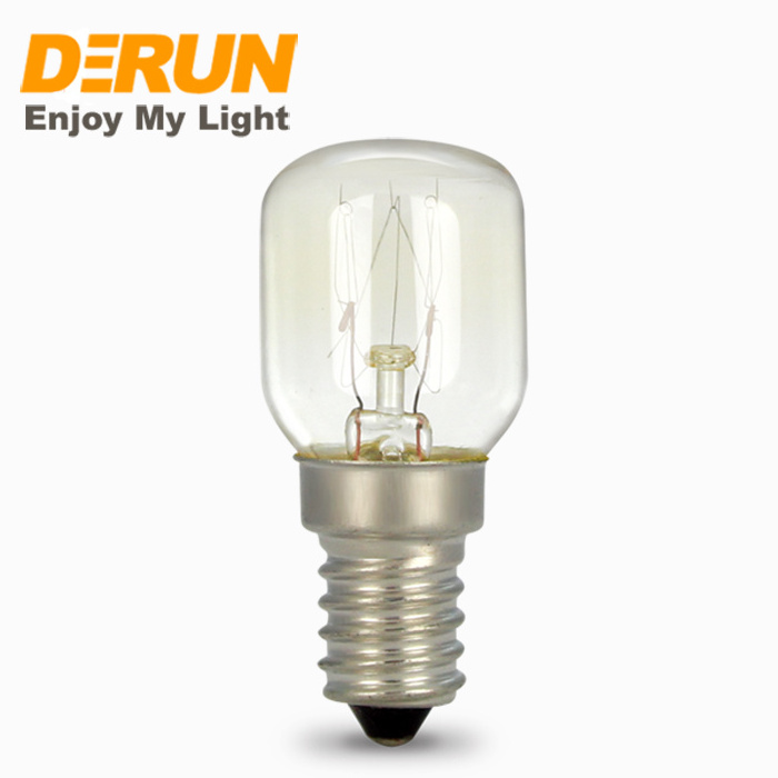 T20 15W 25W clear E14 BA15D 24V 220V 110V Tubular indicator bulb mini salt lamp light bulbs , INC-MINI-E14