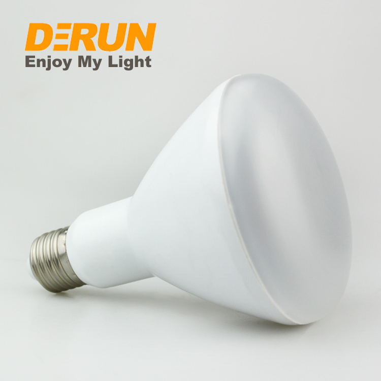 High Quality Indoor Dimmable PC Cover Aluminum White BR20 BR30 BR40 LAMP Led SMD Bulb With COB Linear Driver, LED-BR