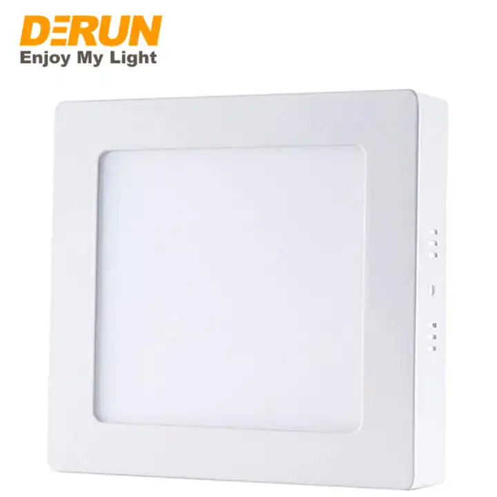 Super Bright 6W 12W 18W 24W Ceiling Round Square Shape Surface Mounted LED Panel Light , LPL-SURFACE