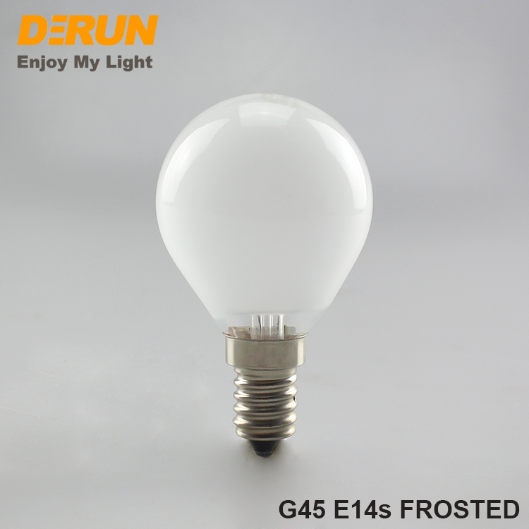 G45 Clear Milky Frosted Global Round Shape E14 E27 B22 25W 40W 130V 240V G45 Incandescent light Bulb ,  INC-G45