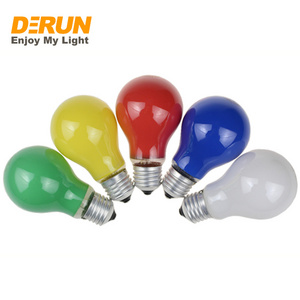 A19 Edison Lamp Clear Red Yellow Blue E27 B22 25W 40W 60W 100W 130V 240V C35 Incandescent light Bulb , INC-COLOR