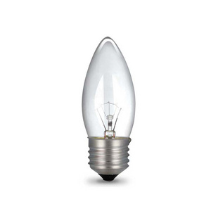 C35 Candle Edison Lamp Clear Milky Frosted E14 E27 B22 25W 40W 60W 130V 240V C35 Incandescent light Bulb ,  INC-C35