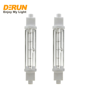 Environmental Protection J118 Halogen Lamp 300W 500W Infrared Quartz Glass Tube J118 R7s Halogen Lamp For Heating