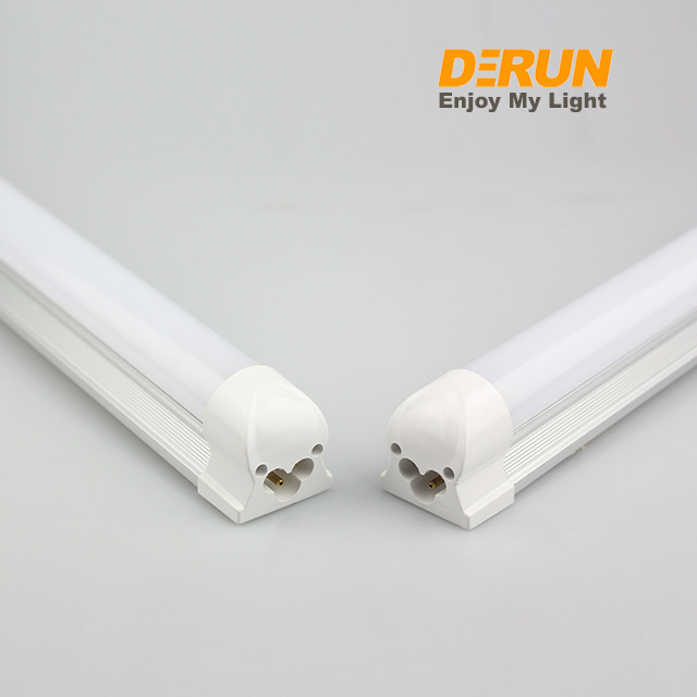 Surface Mounted T8 LED Integrated Tube Light Fixture 4FT 18W Aluminum PC Lamp 6500K For Shop Parking lot CE RoHS , LTL-T8INT-AP