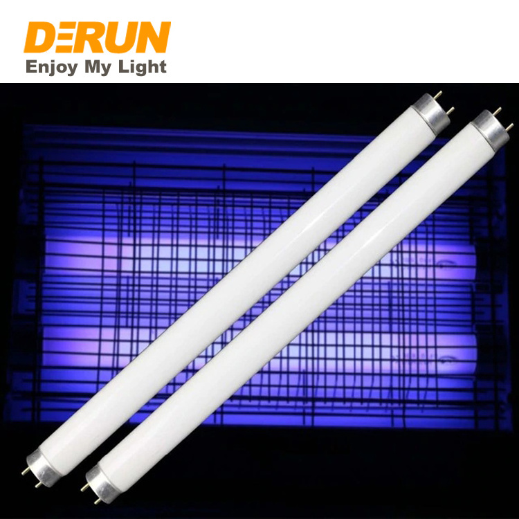 CE  RoHS G5 G13 Insect Control Mosquito Killer Tube 365nm Blue Light BL T5 T8 365nm Fluorescent UV Tube Light , FLT-BL