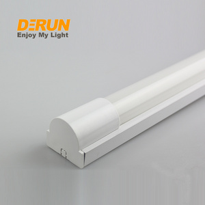 Surface Mounted T8 LED Linear Tube Light Fitting 60cm 120cm Metal For Metro Office Supermarket CE RoHS , LTL-T8INT-AG