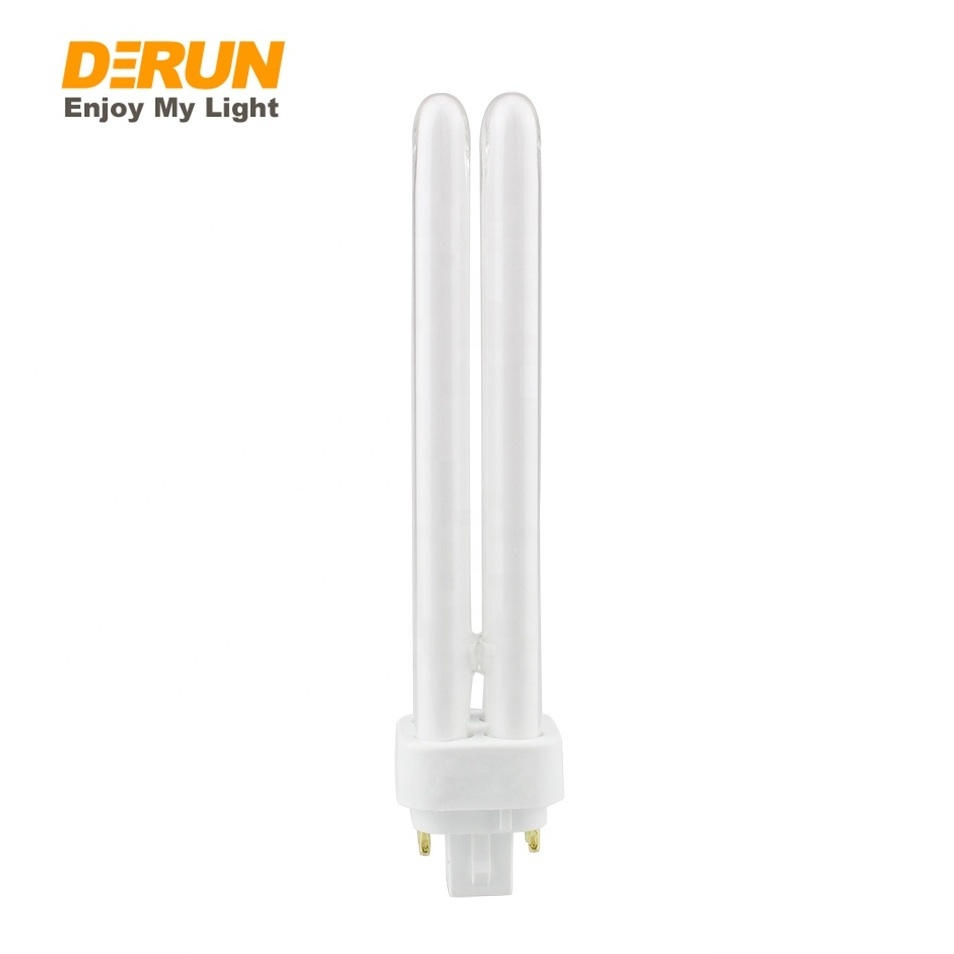 CE ROHS Energy Saving Lamp 13W G24D-1 2 pins Plug in PLC Fluorescent bulb , CFL-PL