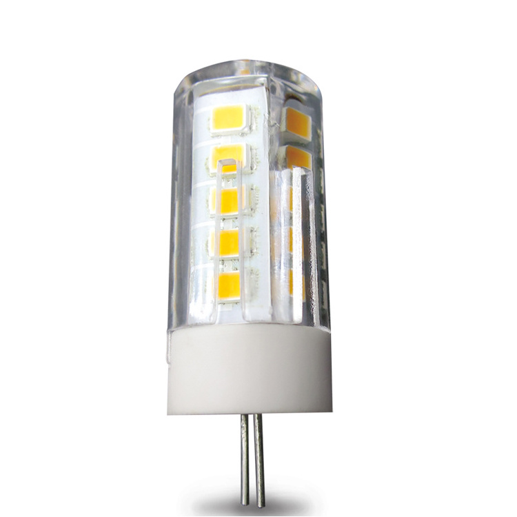 Factory OEM 2.5W 3.5W 6W 210LM 350LM 550LM 12V G4 Clear LED Bulb For Jewelry Lighting , LED-JC