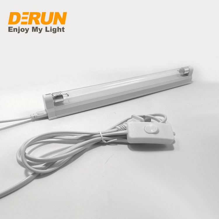 Hospital UVC Disinfection Sterilizer Tube Light Germicidal Bactericidal Fluorescent Lamp Linkable Fixture with CE RoHS , FLT-GL