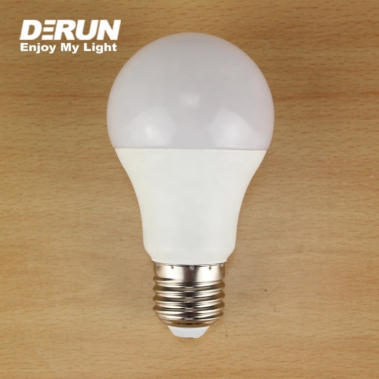 2 YEARS WARRANTY LED A SHAPE A60 7W 9W 12W 2700K 6500K E27 110-130V RA>80 PLASTIC WITH ALUMINIUM INSIDE BODY , LED-A BULB