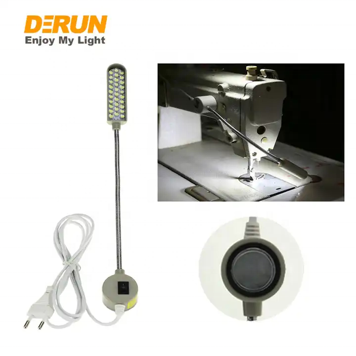 Industrial CE RoHS 1WLED Goose Neck Lamp Portable Flexible LED work light for Sewing Machine , LAMP-SEWING