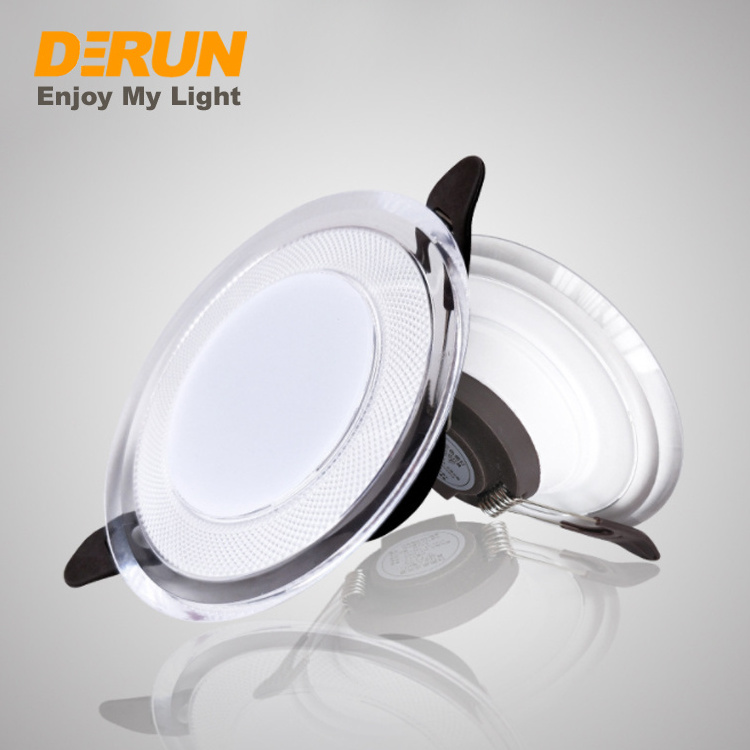 CE RoHS 5W 7W CCT Dimmable Downlight Two Dimming Method Ultra-Thin Led Recessed Ceiling Light ,  LCL-COLOR