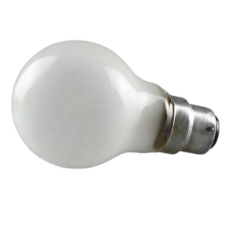 A19 E27 220V 25W 60W 100W Unique frosted incandescent lamp vintage bulbs , INC-A55