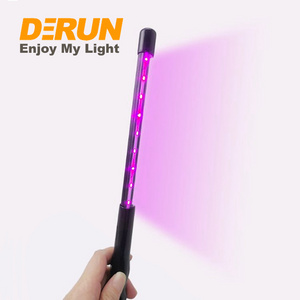 Handheld Portable Germicidal LED UVC Rechargeable Wand Light Ultraviolet Disinfection Stick LED Lamps , LAMP-UV STICK