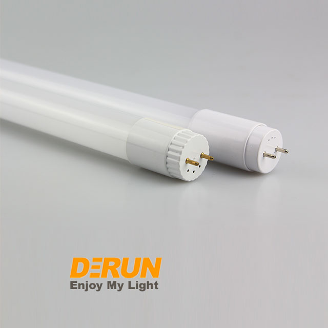 Full Plastic LED Tube Light T8 Office Fluorescent Replacement Lamp 1200mm PC Cover For Metro Home Office with CE RoHS , LTL-T8PL