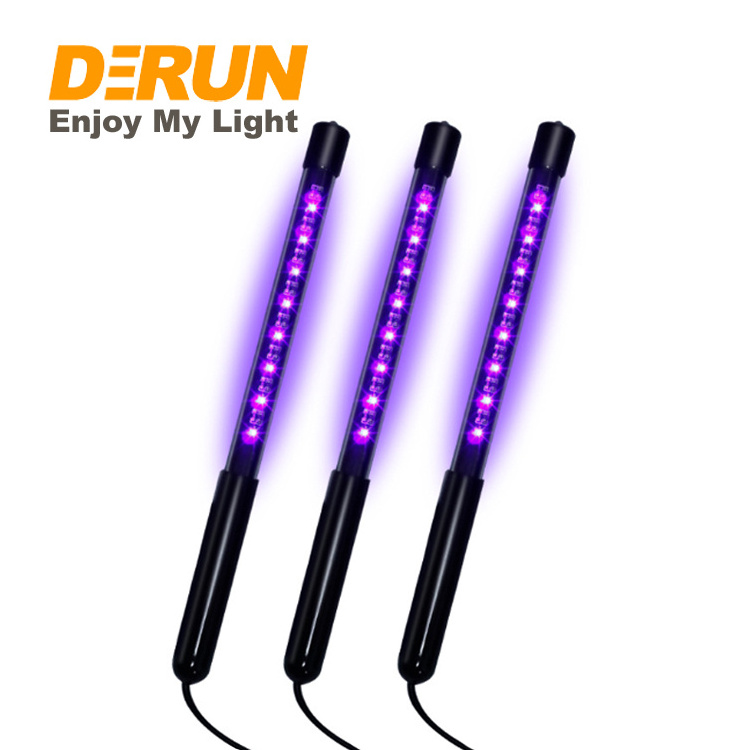 Handheld Portable Germicidal LED UVC Rechargeable Wand Light Ultraviolet Disinfection Stick LED Lamps , LAMP-UV STICK