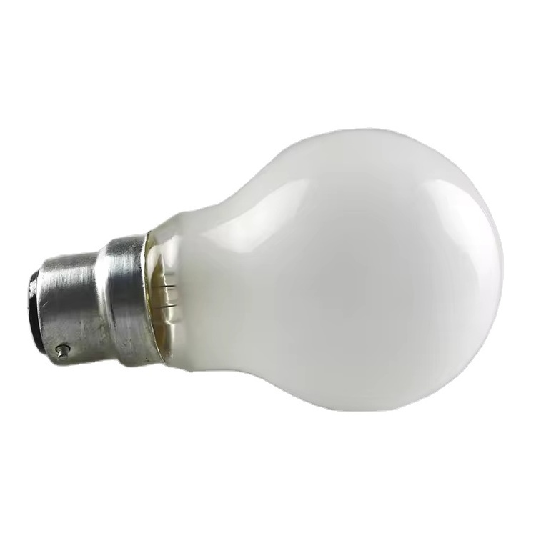 40w 60w 100w Standard Household A55 E27 B22  Base Crystal Clear Incandescent Rough Service Light Bulb , INC-A55