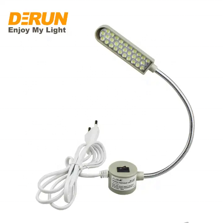 Industrial CE RoHS 1WLED Goose Neck Lamp Portable Flexible LED work light for Sewing Machine , LAMP-SEWING