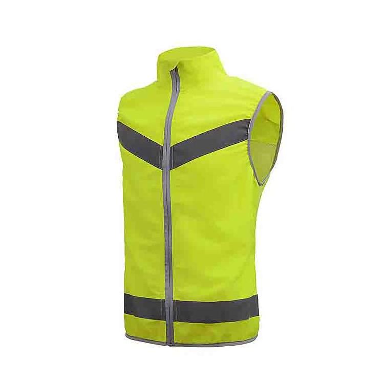 Beautiful Camo High Visibility Work Wear Multiple Pockets Reflective Cycling Safety Riding Jacket Vest