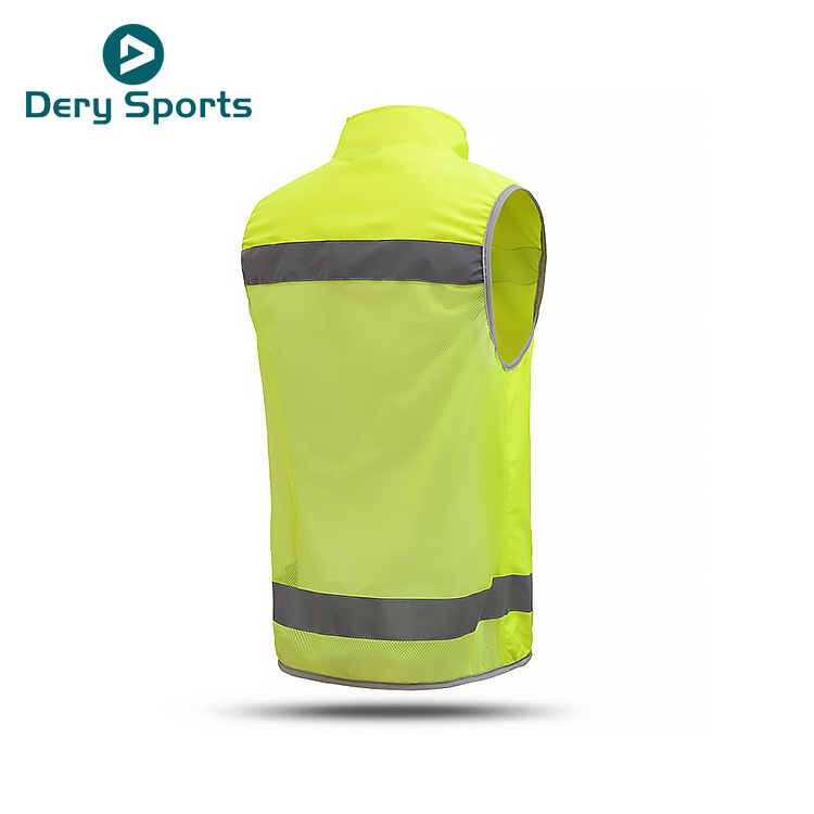 Beautiful Camo High Visibility Work Wear Multiple Pockets Reflective Cycling Safety Riding Jacket Vest