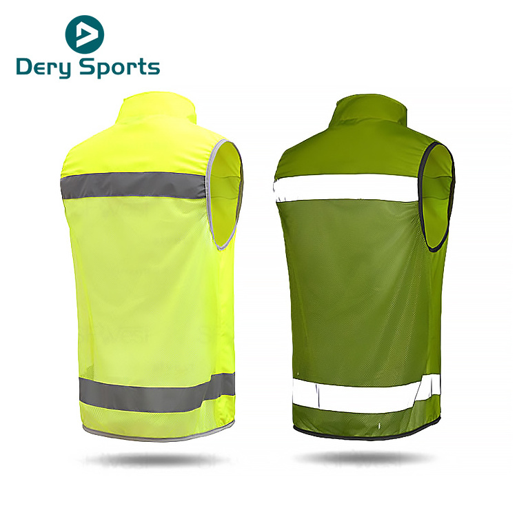 Beautiful Camo High Visibility Work Wear Multiple Pockets Reflective Cycling Safety Riding Jacket Vest