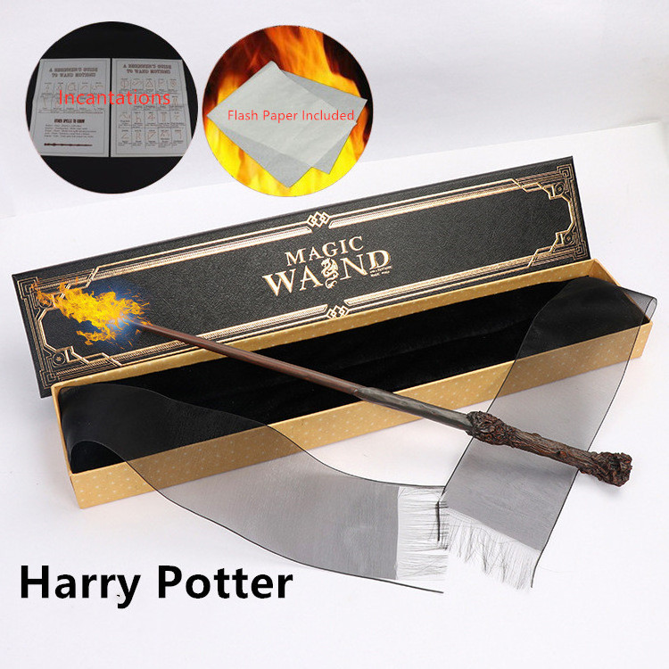 2023 New Arrive Led Lighting luminous Magical Wands of Malfoy Severus SNAPE Hermione Voldmort Dumbledore Wand