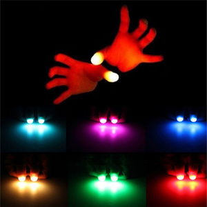 2Pcs/set Novelty Light-Up Magic Thumbs Light Glow Toys for Adult Fantastic Durable Fake Thumbs Appearing Light