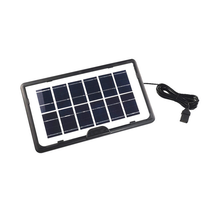 OEM ODM sun power mobile charge 5V 6V 3W monocrystalline mini solar panels set