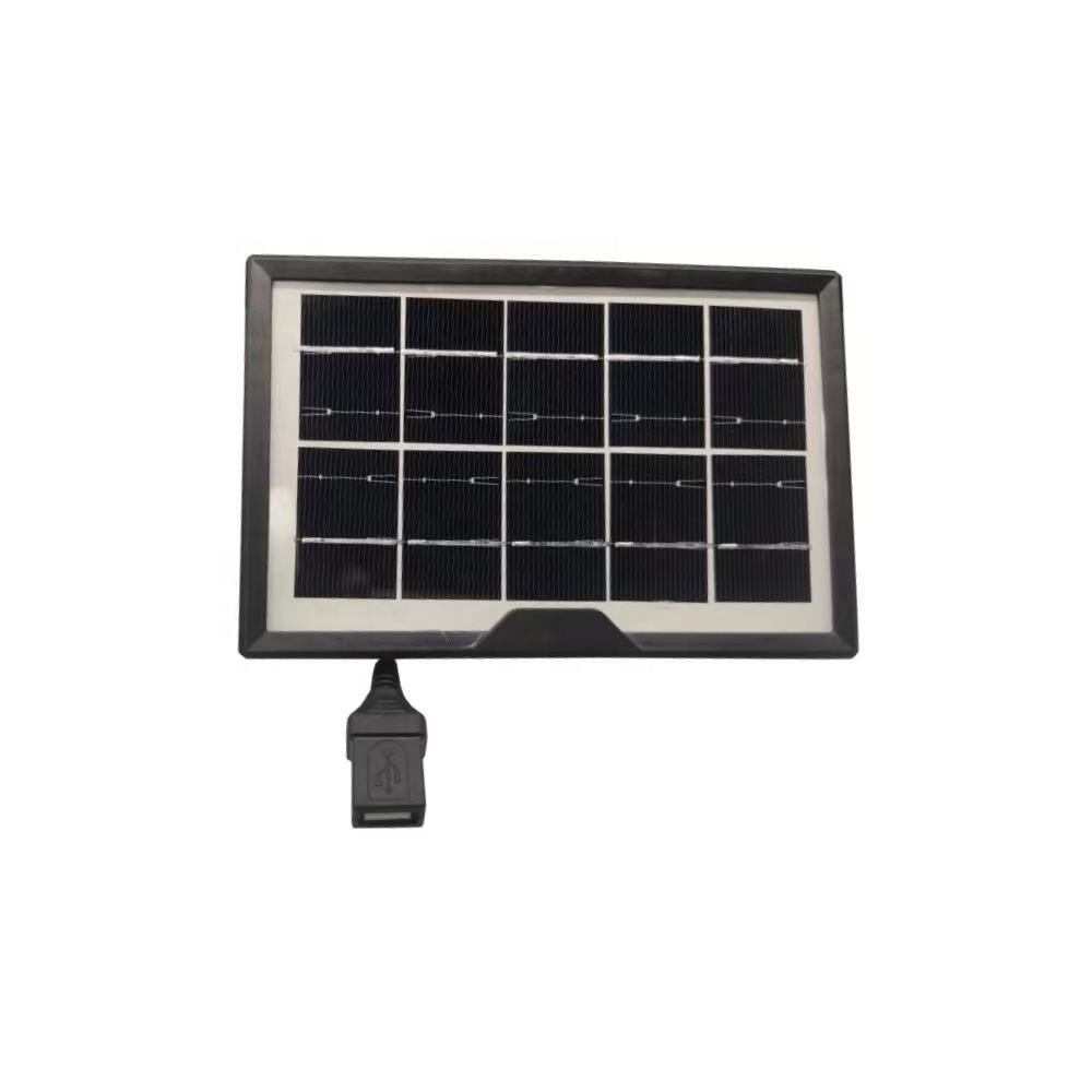 With Usb Female Head 5v 1.8w Usb Solar Panel For Small Desk Lamp Flashlight Small Bulb Solar Panel Portable Charger