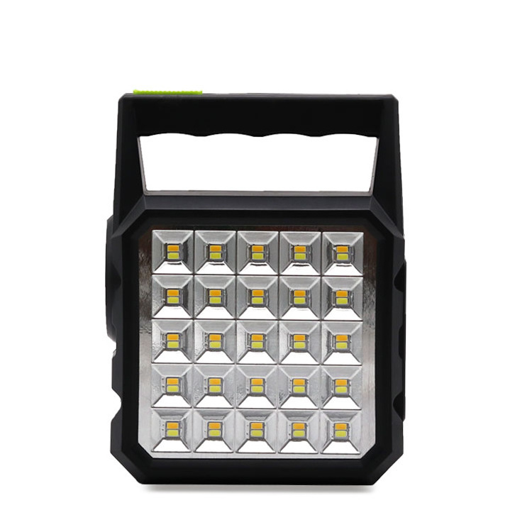 6V 3W Portable Solar cell Kit with 3 LED Bulbs and 5 in 1 USB Cable ...