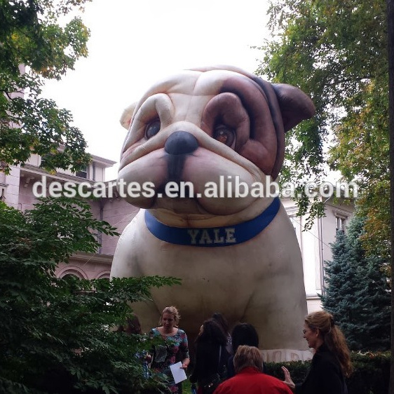 20ft Tall outdoor giant inflatable bulldog models for advertising/festival show