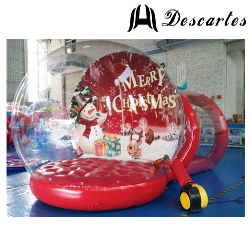 Xmas Inflatable Bubble Tents House, Christmas Inflatable Snow Globe For Advertising