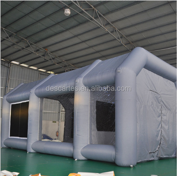 Portable Inflatable Car Garage, Inflatable Spray Paint Booth Tent For Sale